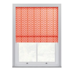 Orla Kiely Linear Stem Pink and Tomato Roman Blinds Roman Blind - thumbnail 2