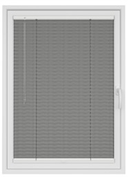 Brushed Silver Stick Fit Venetian Blind - thumbnail 1