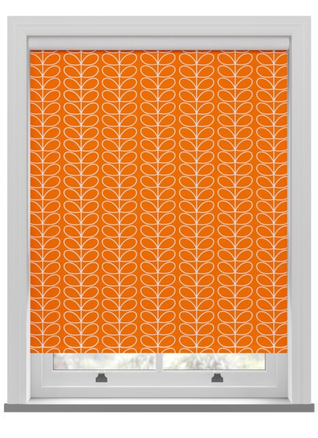 Orla Kiely Linear Stem Persimmon Roller Blind Roller Blind - image 1