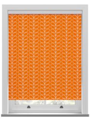 Orla Kiely Linear Stem Persimmon Roller Blind Roller Blind