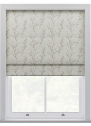 Laura Ashley Pussy Willow Embroidery Blush Roman Blind Roman Blind