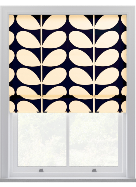 Orla Kiely Jumbo Solid Stem Whale  Roman Blinds Roman Blind - image 1