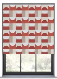 Axton Scarlet Roman Blind