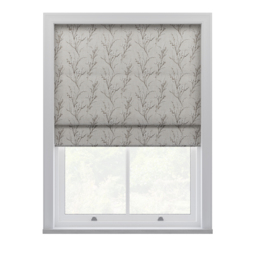 Laura Ashley Pussy Willow Embroidery Steel Roman Blind Roman Blind - thumbnail 2
