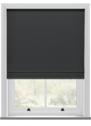 Orka Anthracite Blackout Roman Blind - thumbnail 1