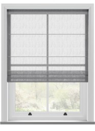 Fika Light Grey Roman Blind - thumbnail 1