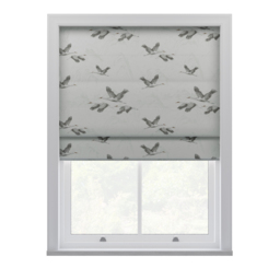 Laura Ashley Animalia Embroidered Pale Duck Egg Roman Blind Roman Blind - thumbnail 2