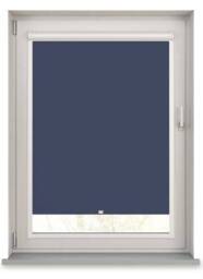 Bella Blackout Indigo Blue Roller Blind - thumbnail 1
