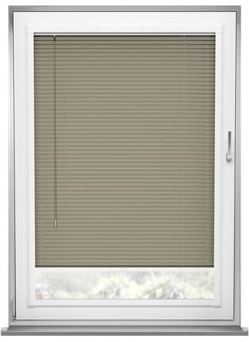 Turin 25mm Gloss Pebble Grey Venetian Blind - image 1