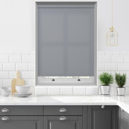 Electric Splash Pewter Grey Roller Blind - thumbnail 2