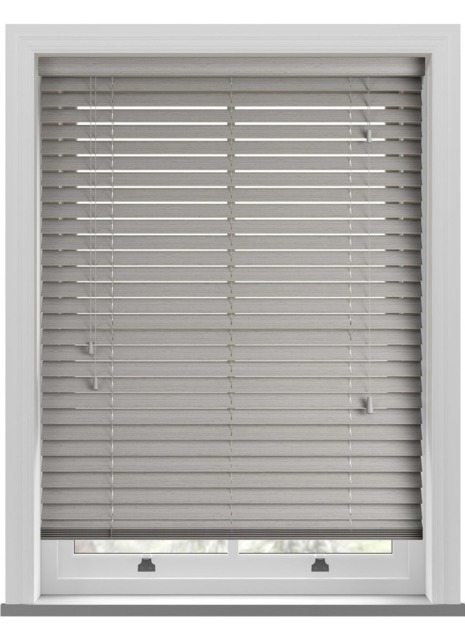 Amazon Grained Light Grey Wooden Blind - image 1