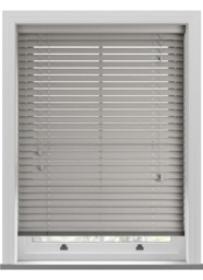 Amazon Grained Light Grey Wooden Blind