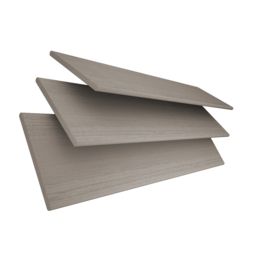 Amazon Grained Light Grey Wooden Blind - thumbnail 2