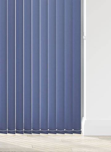 Splash Classic Blue Vertical Blind - image 1