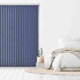 Splash Classic Blue Vertical Blind - thumbnail 2