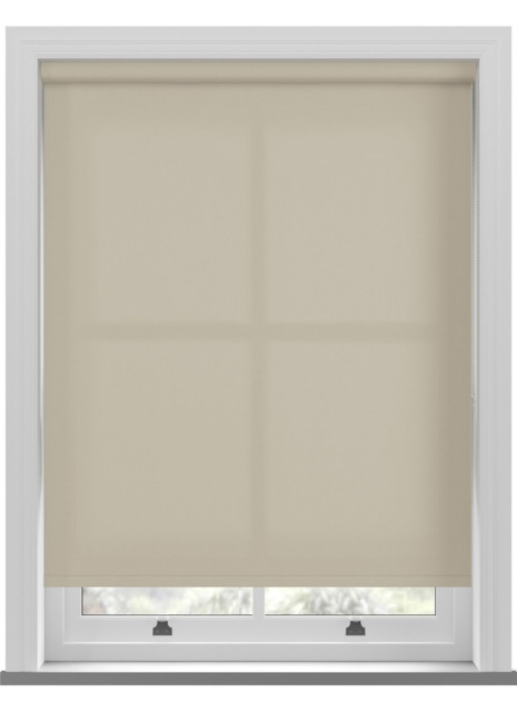 Unicolour Beige Twist Roller Blind Roller Blind - image 1