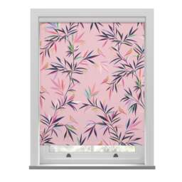 Sara Miller Bamboo Soft Pink Roller Blind Roller Blind - thumbnail 2