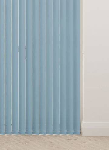 Bella Blackout Brittany Blue Vertical Blind - image 1