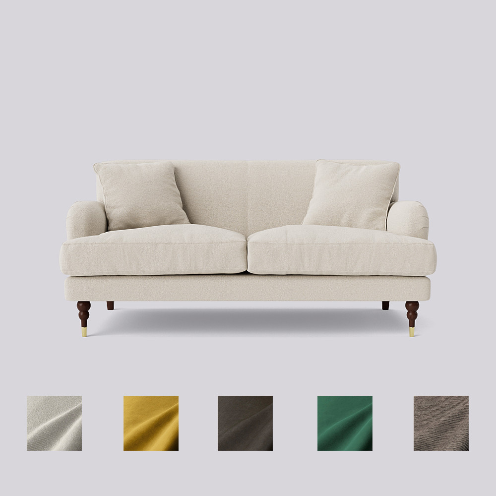 Swoon - Chorley - Two-Seater Sofa - White
