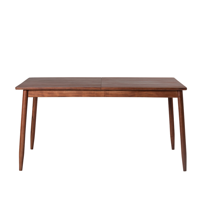 Swoon, Maltby, Mid-Century Extendable Dining Table, Brown, Acacia Wood, W: 170cm x D: 88cm x H: 75 cm