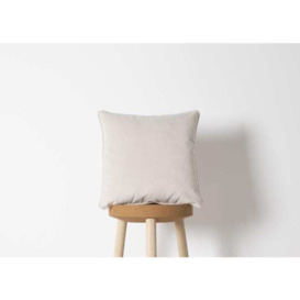 Velvet Scatter Cushion from Swyft - Bone - Cushion 01- 24hr Delivery