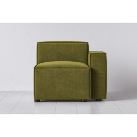 Model 03 Right Arm Sofa Module from Swyft - Moss - Quick Delivery