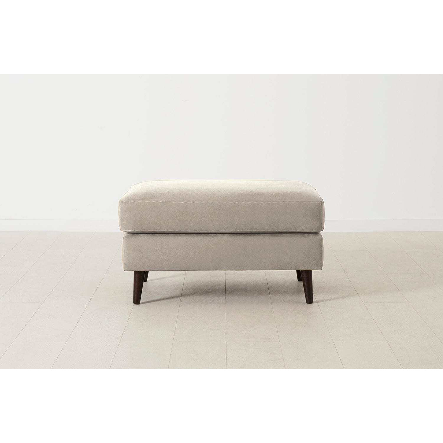 Model 10 Ottoman From Swyft - Alabaster - Quick Delivery