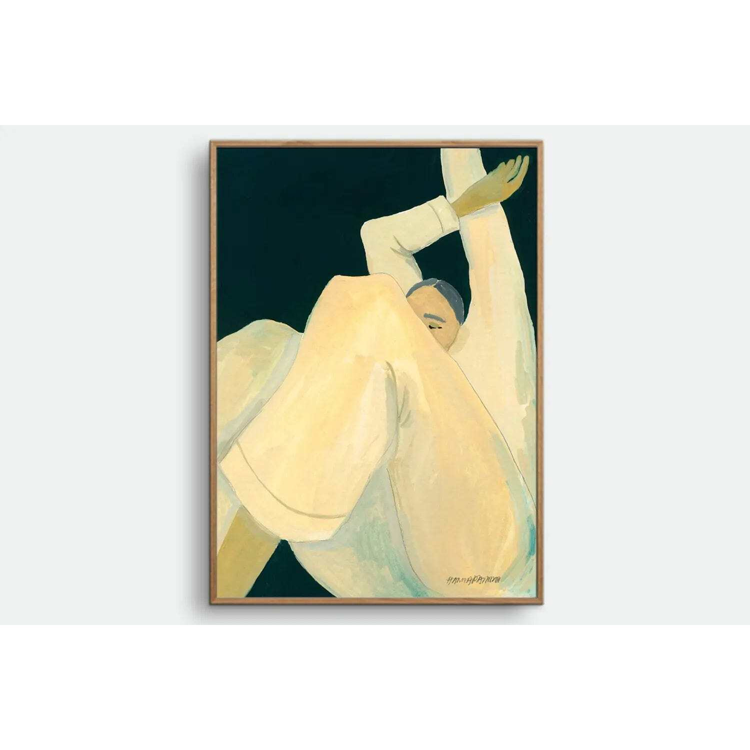 The Dream Framed Print By The Poster Club & Hanna Peterson From Swyft - - Quick Delivery