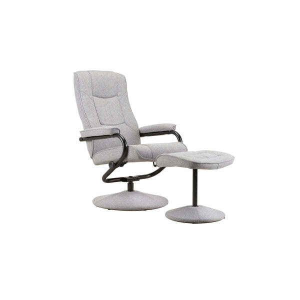 Birlea Memphis Swivel Chair Grey - image 1