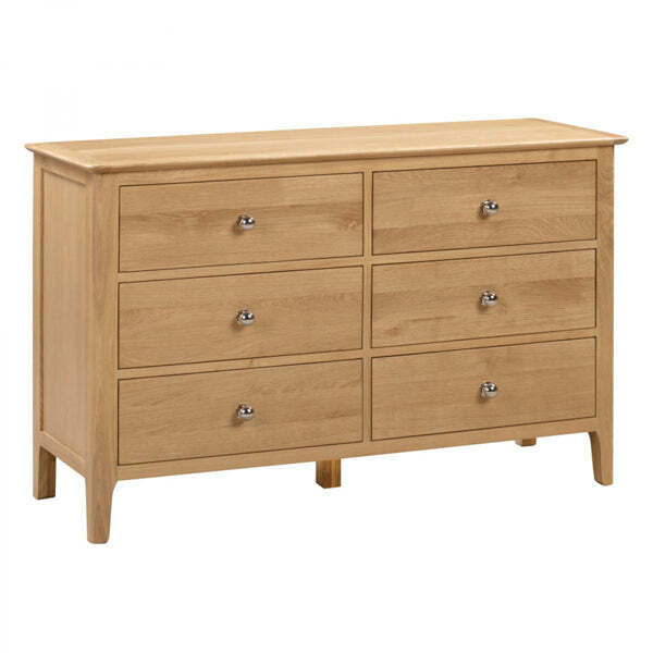 Julian Bowen Cotswold 6 Drawer Chest of Drawers - image 1