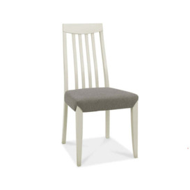 Bentley Bergen Slat Titanium Grey Square Dining Chairs