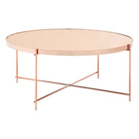 Teddy's Collection Axel Rose Gold Mirror Coffee Table