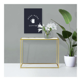 Teddy's Collection Swan Console Table White and Gold - thumbnail 3