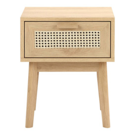 Teddy's Collection Java 1 Drawer Lamp Table - thumbnail 2