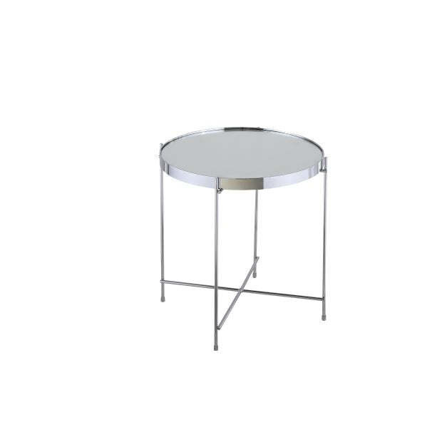Teddy's Collection Oakland Lamp Table Chrome - image 1