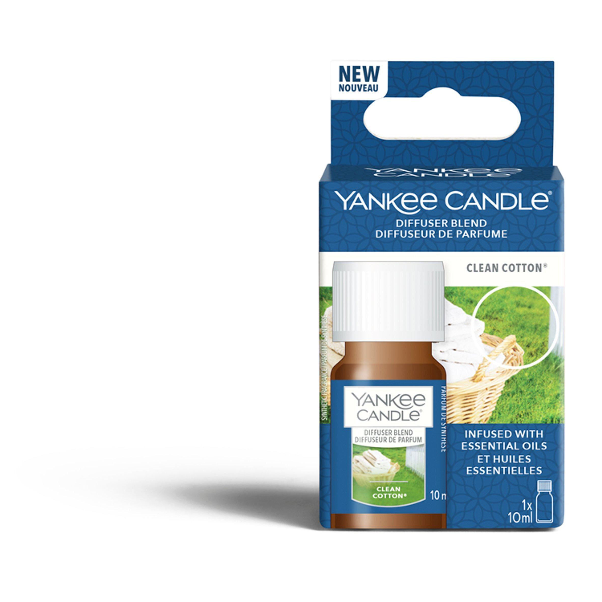 Yankee Clean Cotton Aromatherapy Oil 10Ml - Tesco Groceries