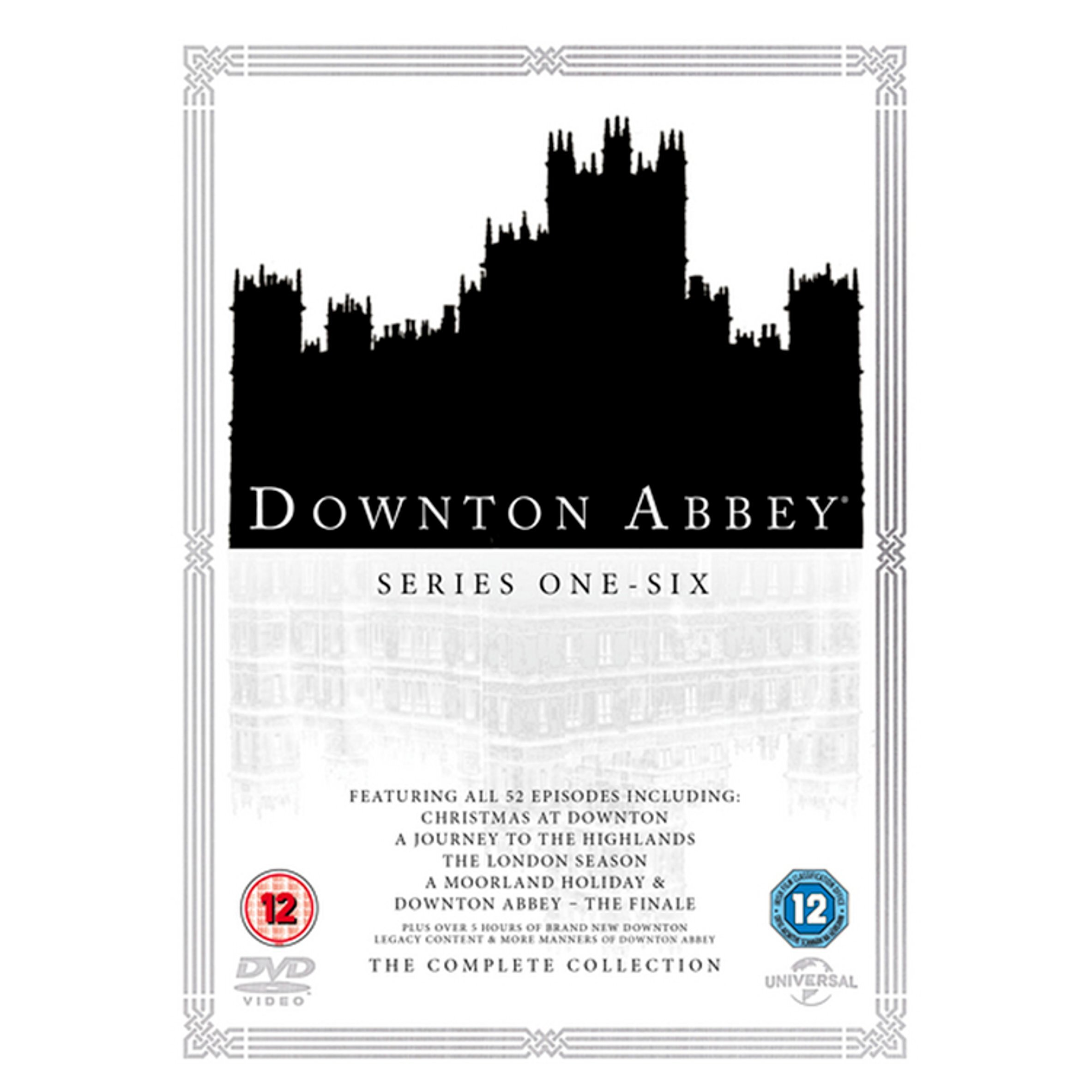 Downton Abbey Collection 2016 Dvd 26 Disc