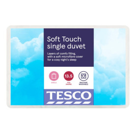 Tesco Soft Touch 13.5 Tog Duvet Single