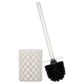 Tesco Grey Design Ceramic Toilet Brush