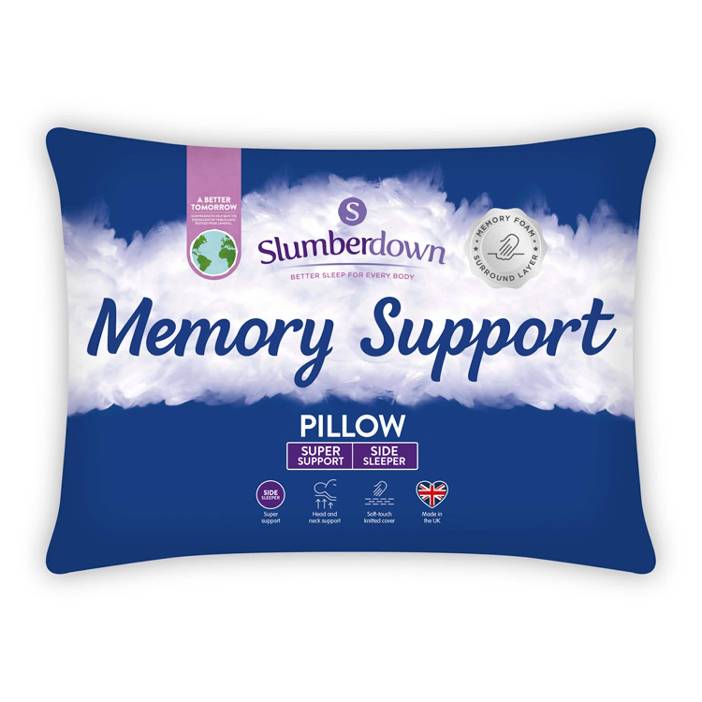 Slumberdown Memory Foam Pillow by Tesco