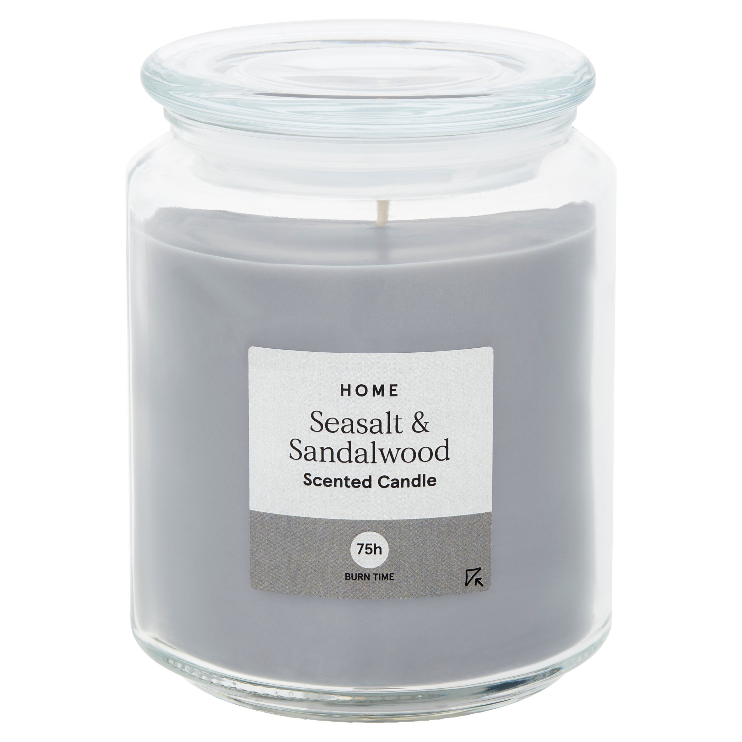 Tesco Scented Candle Seasalt & Sandalwood 490G