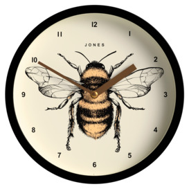 Jones Clocks Black Honey Wall Clock