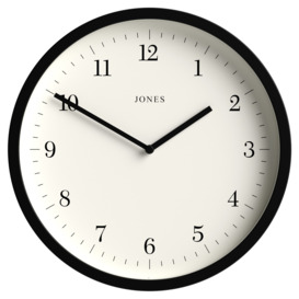 Jones Clocks Black Rock And Roll Wall Clock
