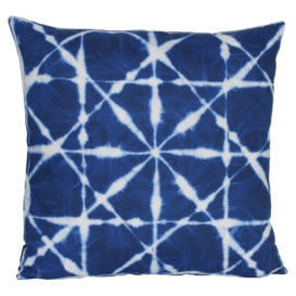 Tesco Blue Shibori Cushion