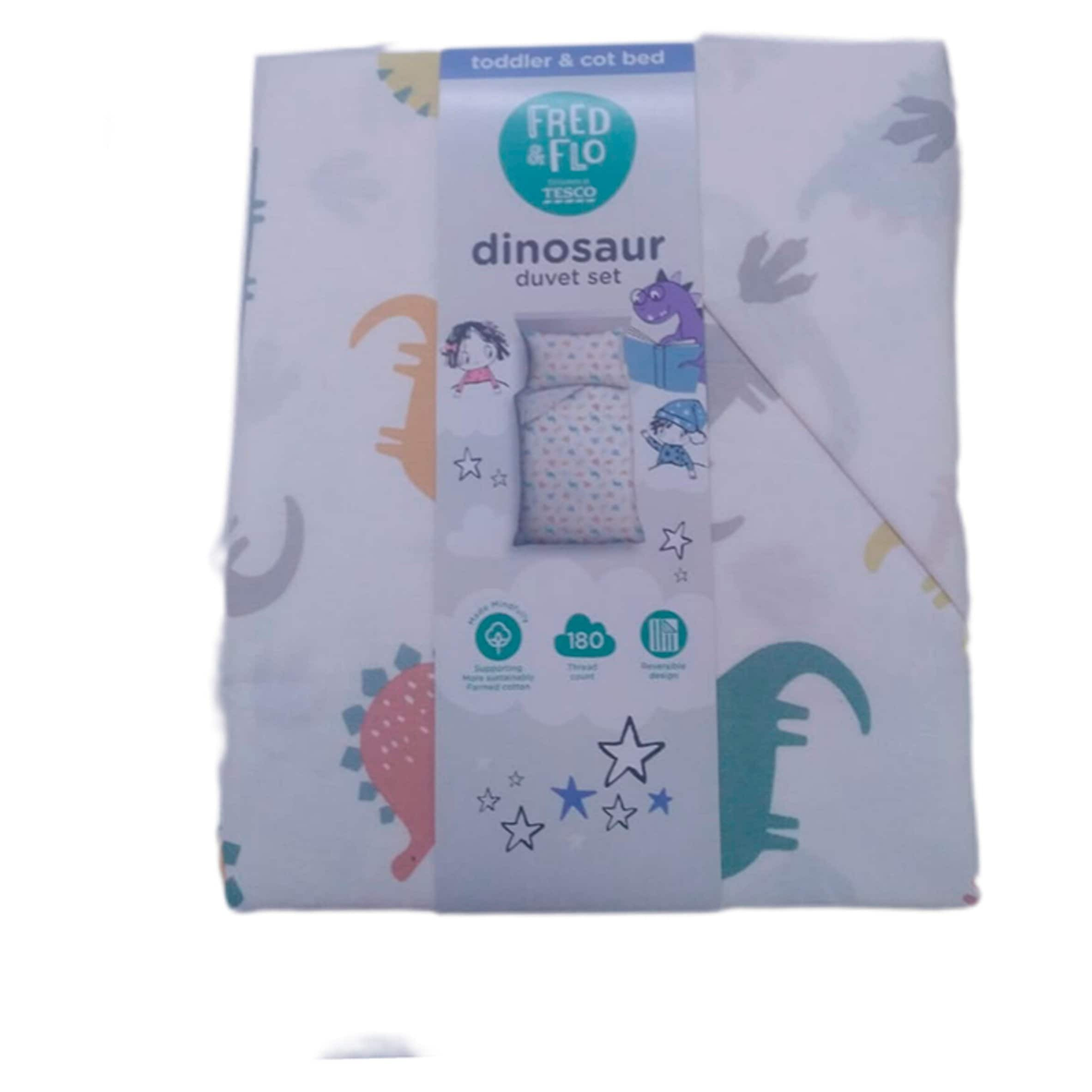 Fred Flo Dinosaur Toddler Bedding Set by Tesco