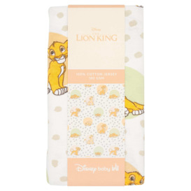 Lion King 2pk Cotbed Fitted Sheets