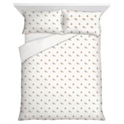 F&F Home Brushed Cotton Hedgehog Duvet Cover Set Double