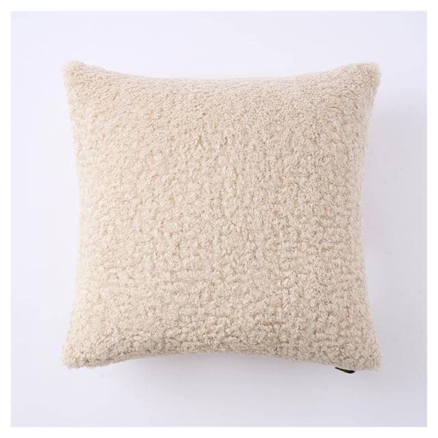 F&F Home Cream Boucle Cushion 45x45cm
