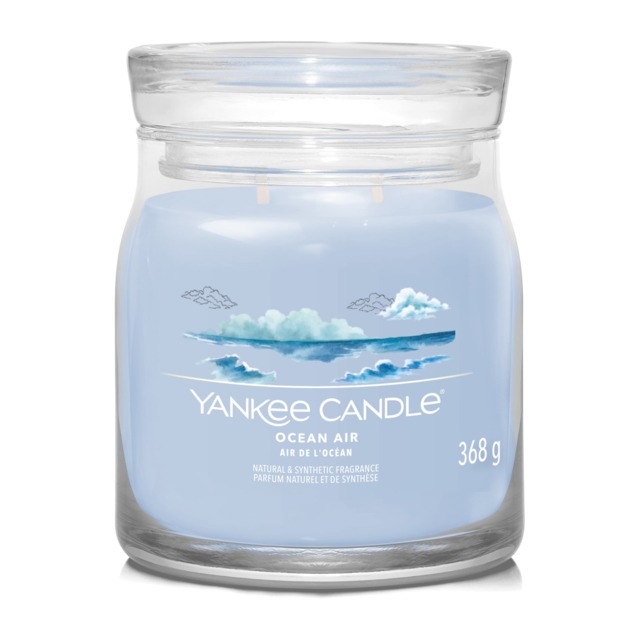 Yankee Candle Signature Medium Jar Ocean Air 368g
