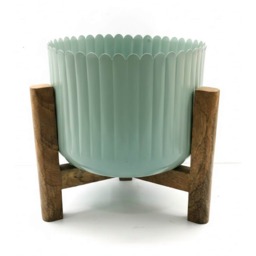 F&F Home Green Planter With stand